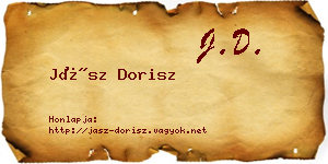 Jász Dorisz névjegykártya